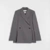 Giacca sartoriale in gabardine di lana