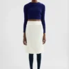 Maglione corto in lana