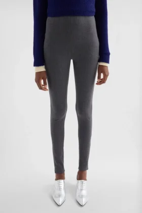 Leggings in lana elasticizzata