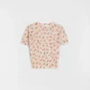 Maglietta in maglia stampata misto cotone