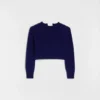 Maglione corto in lana