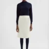 Maglione corto in misto lana