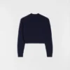 Maglione corto in misto lana