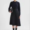 Maglione girocollo in lana di peso medio