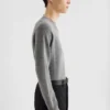 Maglione girocollo in misto cashmere