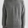 Maglione girocollo in misto cashmere