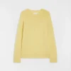 Maglione girocollo in misto cashmere