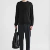 Maglione in lana a girocollo