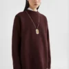 Maglione in lana a girocollo