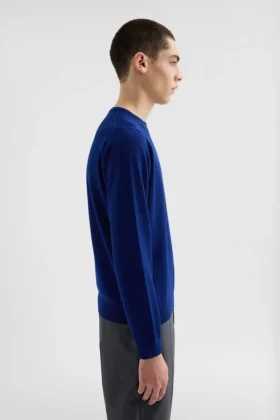Maglione in lana a punto traforato