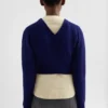 Maglione in lana con collo alto