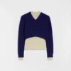 Maglione in lana con collo alto