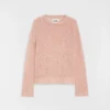 Maglione in lino a girocollo