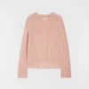 Maglione in lino a girocollo