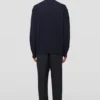 Maglione leggero in lana a collo alto