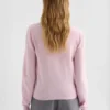 Maglione polo in lana leggera