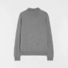 Maglione polo in lana leggera