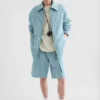 Pantaloncini cargo in popeline di cotone