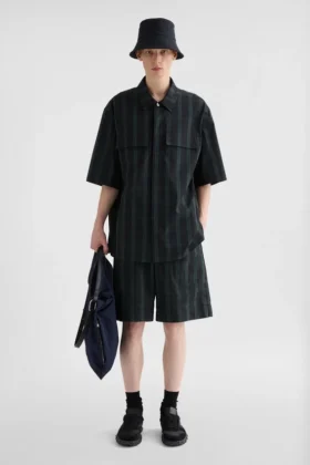 Pantaloncini in cotone tecnico