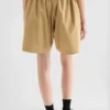 Pantaloncini in popeline di cotone