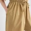 Pantaloncini in popeline di cotone