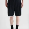 Pantaloncini in tela di lana