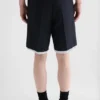 Pantaloncini in tela di lana