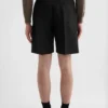 Pantaloncini in tela di lana