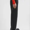 Pantaloni affusolati in cotone