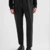 Pantaloni affusolati in cotone leggero