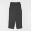 Pantaloni affusolati in gabardine di lana