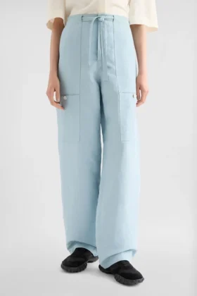 pantaloni cargo in misto lino 2 1 280x420 - Pantaloni cargo in misto lino