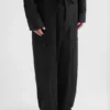 Pantaloni cargo in popeline di cotone