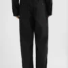 Pantaloni cargo in popeline di cotone