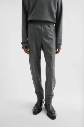 Pantaloni della tuta in lana Melton