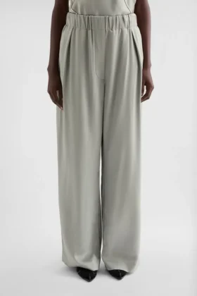 Pantaloni fluidi in viscosa
