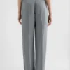 Pantaloni fluidi in viscosa