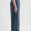 Pantaloni in chambray di cotone
