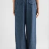 Pantaloni in chambray di cotone