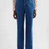 Pantaloni in denim con cut-out