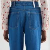 Pantaloni in denim con cut-out
