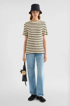 Pantaloni in denim dal taglio regolare