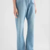 Pantaloni in denim dal taglio regolare