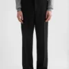 Pantaloni in gabardine di lana