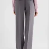 Pantaloni in gabardine di lana