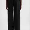 Pantaloni in gabardine di lana