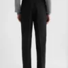 Pantaloni in gabardine di lana