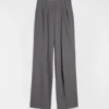 Pantaloni in gabardine di lana