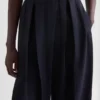 Pantaloni in gabardine di lana