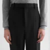Pantaloni in gabardine di lana